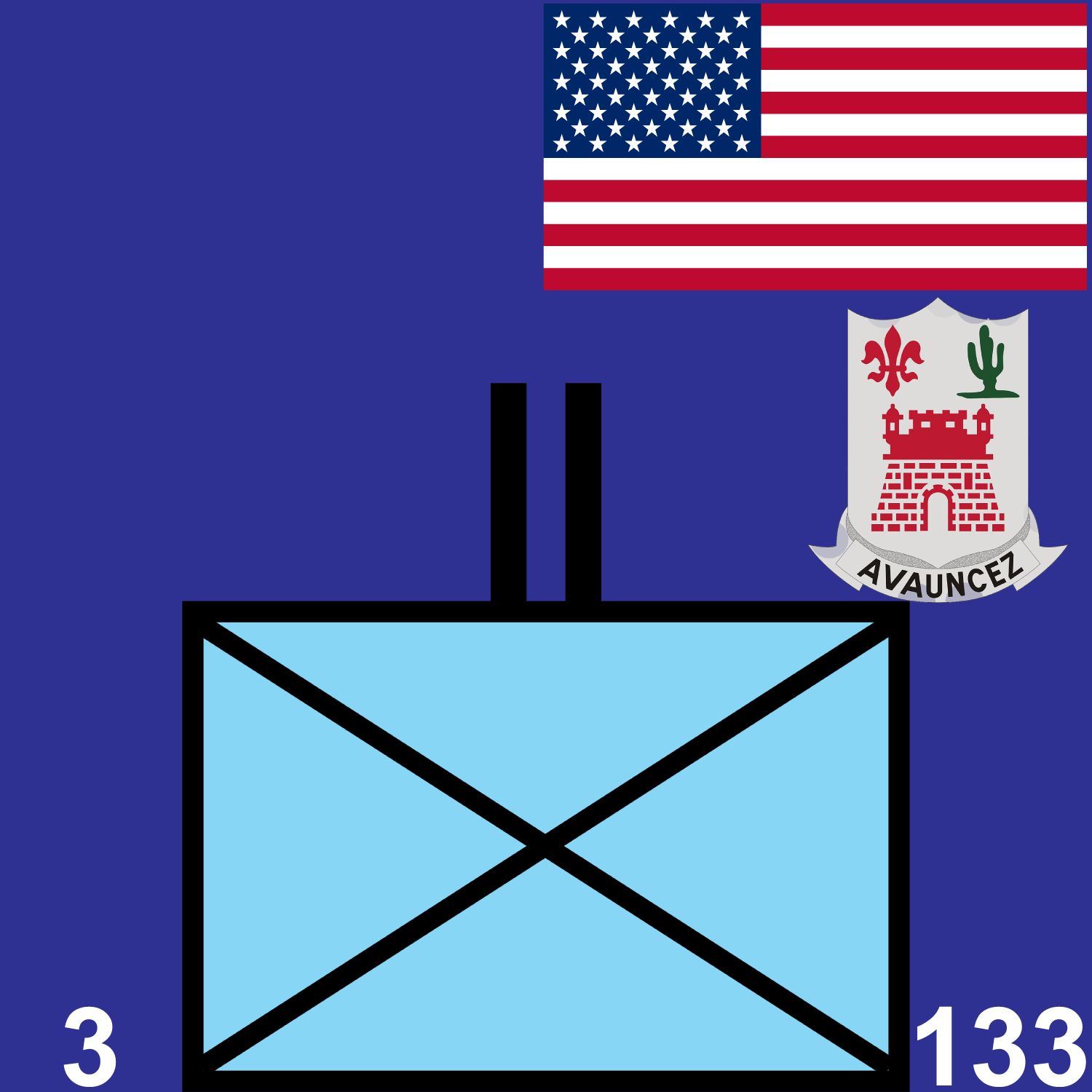 3d Battalion, 133rd Infantry Regiment icon